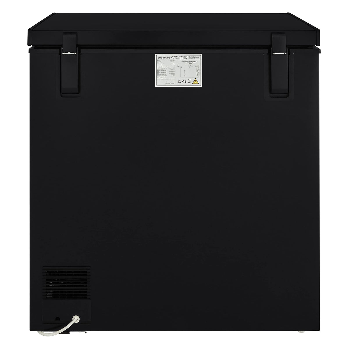 Cookology 99L Freestanding Chest Freezer - Adjustable Feet - White