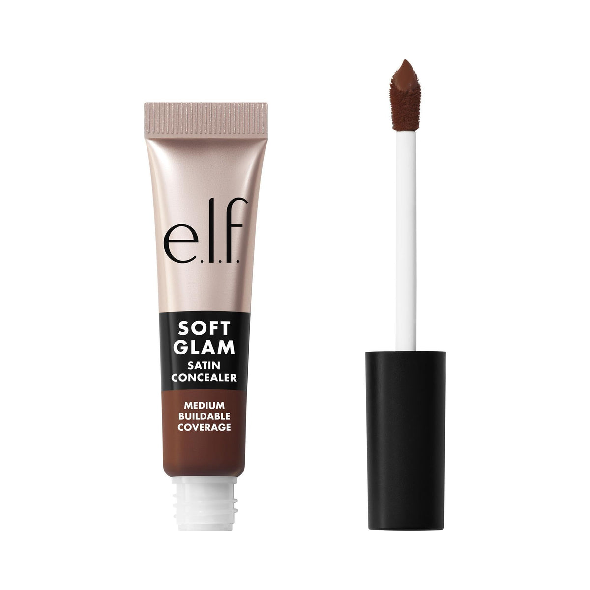 e.l.f. Soft Glam Satin Concealer, Medium Coverage for Blemishes & Under-Eye, Crease-Resistant, Long-Lasting, Vegan & Cruelty-Free, 10 Fair Cool