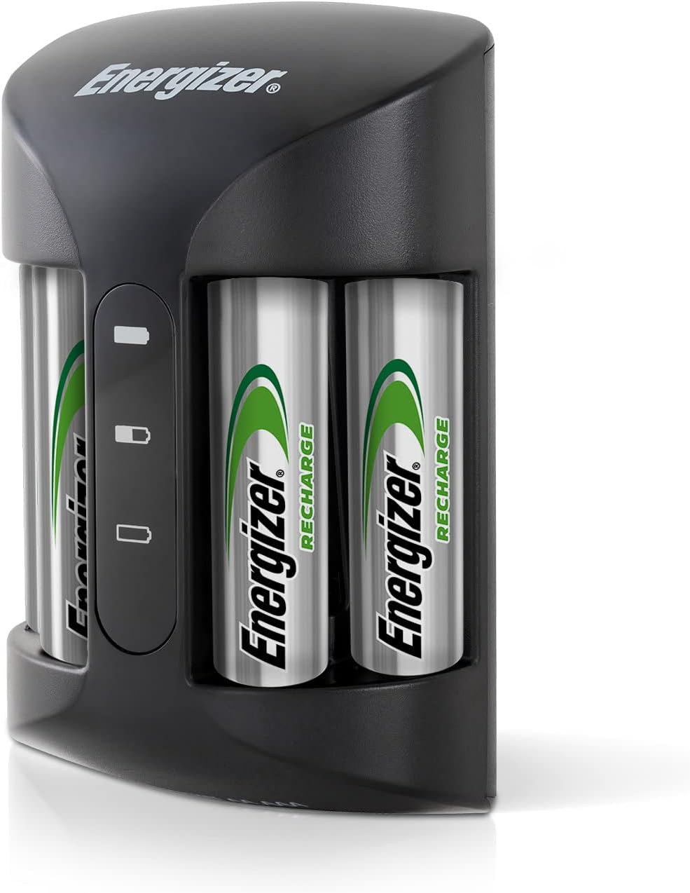 Energizer Recharge Pro Battery Charger + 4 AA Batteries Included 2000 mAh