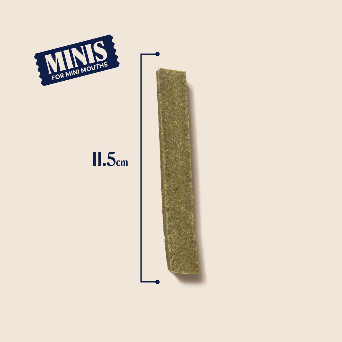 Pooch & Mutt - Superfood Dog Dental Sticks, Spirulina & Mint, 7 sticks