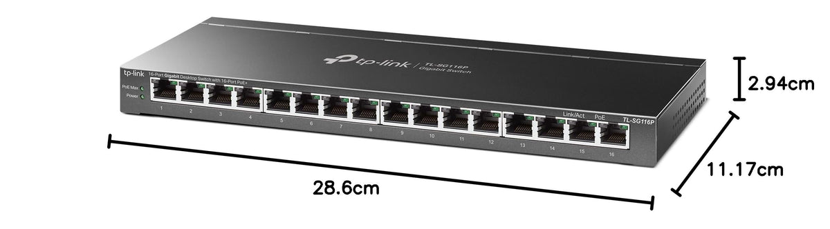 TP-Link Festa FS328G - 24-Port Gigabit Switch with 4 SFP Slots, Cloud Management, Enterprise Network Optimization, Security and Stable Performance