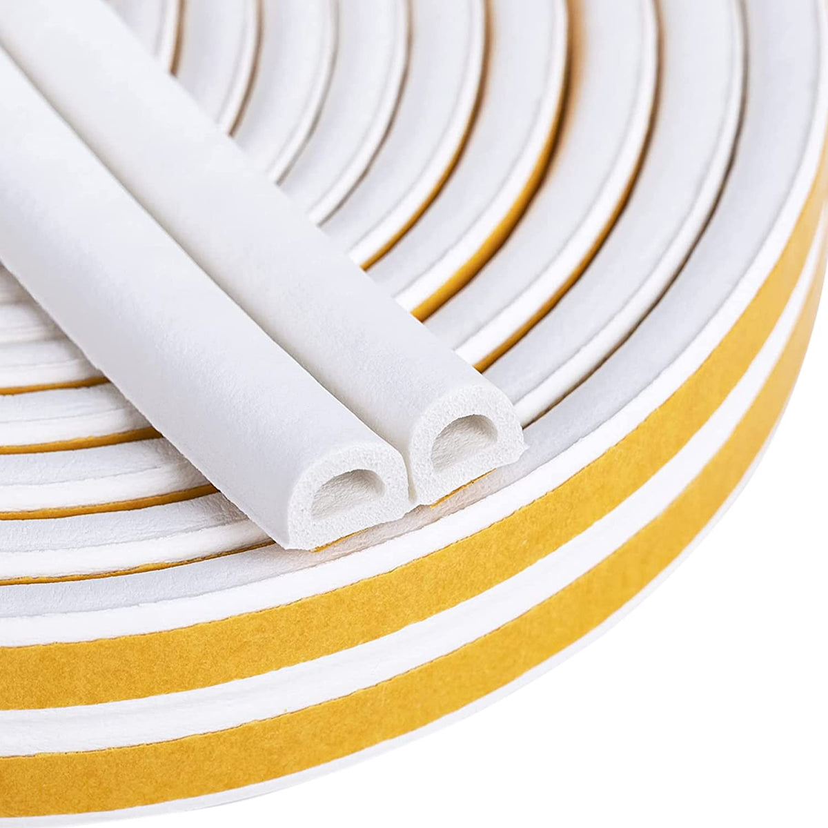 Draught Draft Excluder Tape for Door Windows, 6M Foam Sealing Strip