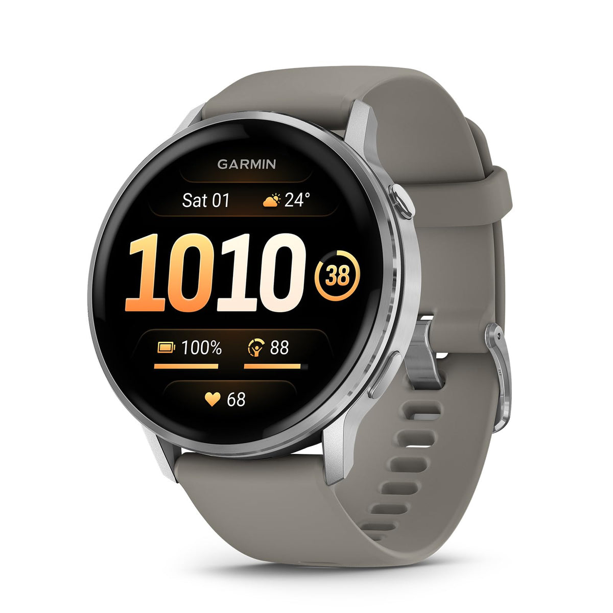 Garmin Venu 4, 45mm GPS smartwatch, Black
