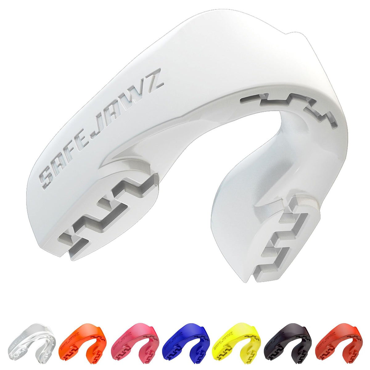 SAFEJAWZ Mouth Guard, Slim Fit Gum Shield for Adult & Junior with Case