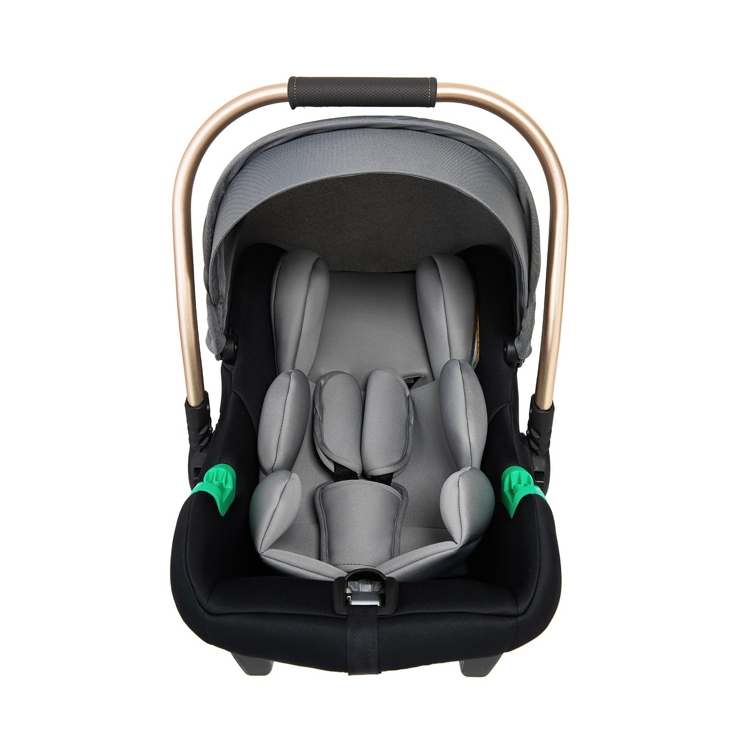 3 in 1 Pram Pushchair Aluminium Frame High Landscape Combined Buggy Lightweight Folding Stroller 3 in 1 Travel System Pram for Newborns Toddlers 0-36 Months from Birth (H9-Pink, H9)
