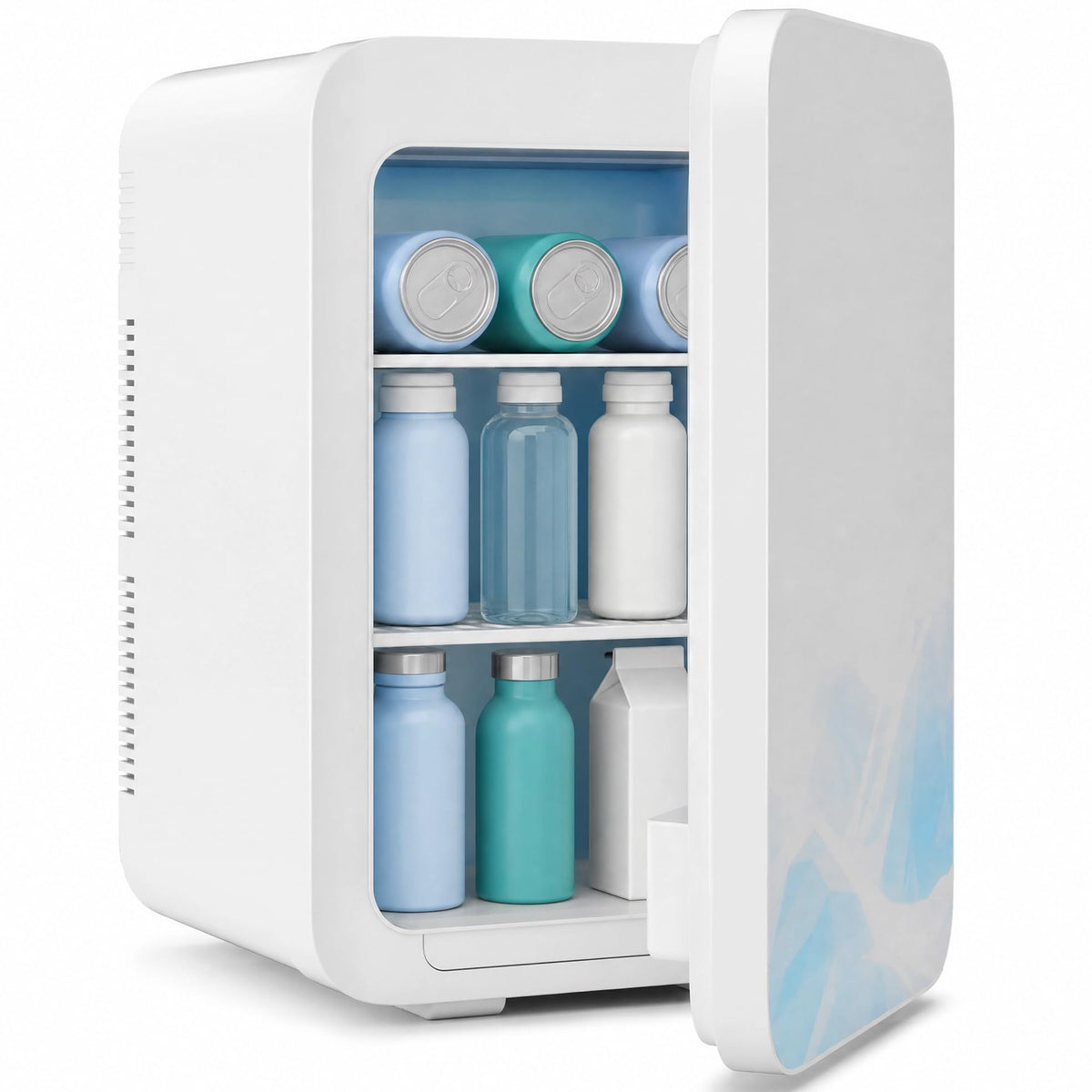 ARTETHYS Mini Fridge for Bedrooms, 20L Small Car Fridges