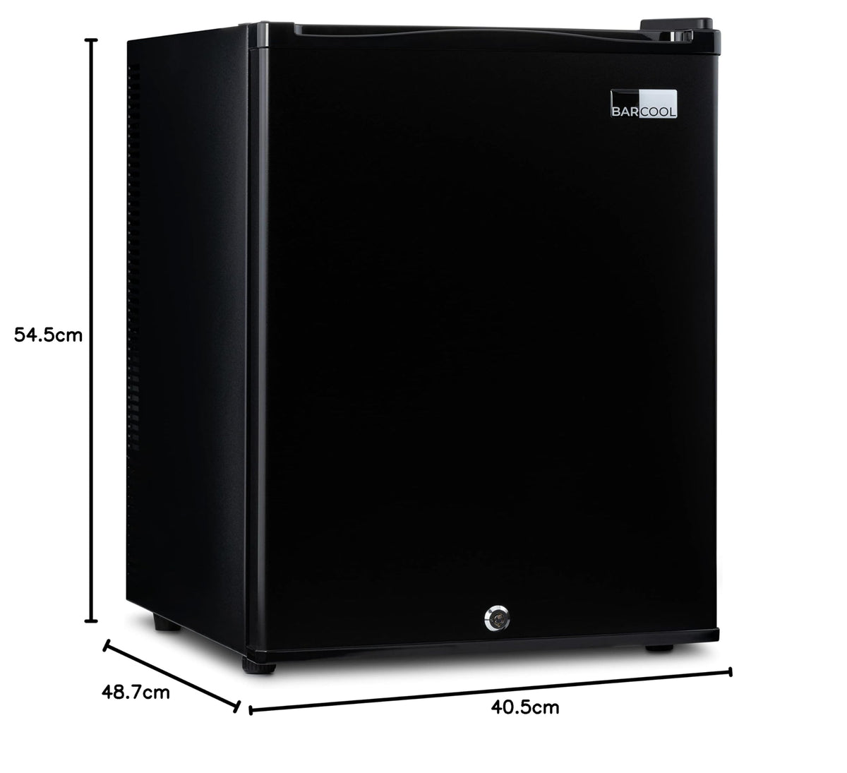 Barcool Bar25 Mini Bar Fridge | 5-15°C | Ultra-Quiet | Solid Door