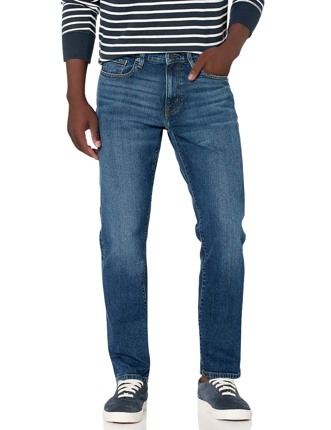 Amazon Essentials Men's Athletic-Fit Stretch Jeans - Discontinued Colours