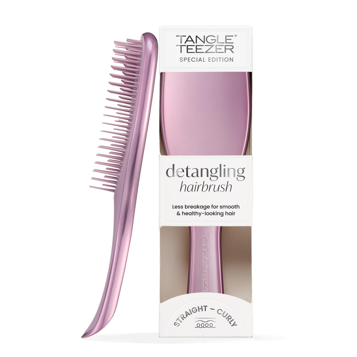 Tangle Teezer The Ultimate Detangler Straight to Curly Hairbrush