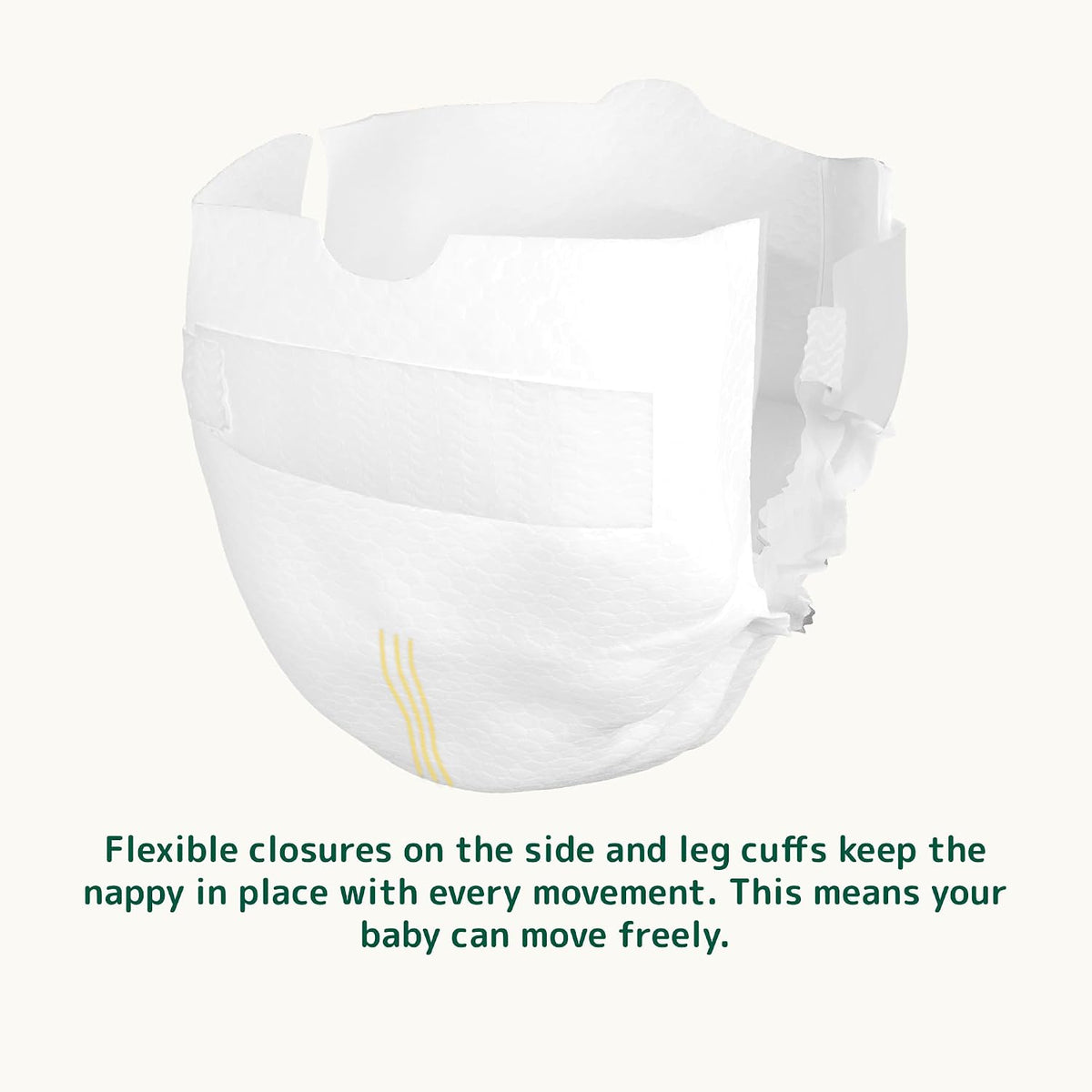 Bambo Nature Premium Eco Nappies, Premature Size 0 (2-7lb/1-3kg), XXS, Pack of 24, Eco-Labelled Nappies, Enhanced Leakage Protection, Secure and Comfortable Baby Nappy
