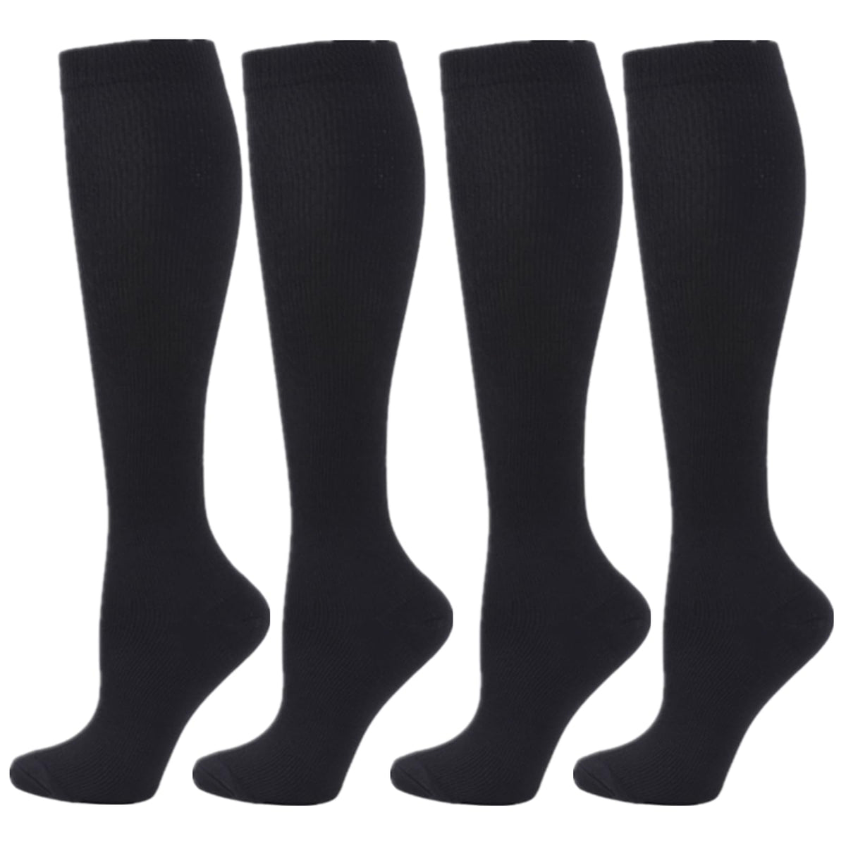 Compression Socks for Women Men, 2/3/4/6 Pairs 20-25mmHg Knee High Socks Compression Stockings for Sport, Athletic, Edema, Diabetic, Varicose Veins, Travel, Pregnancy, Nursing