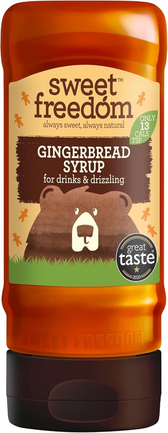 Sweet Freedom Raspberry Syrup 350 g (Pack of 1)