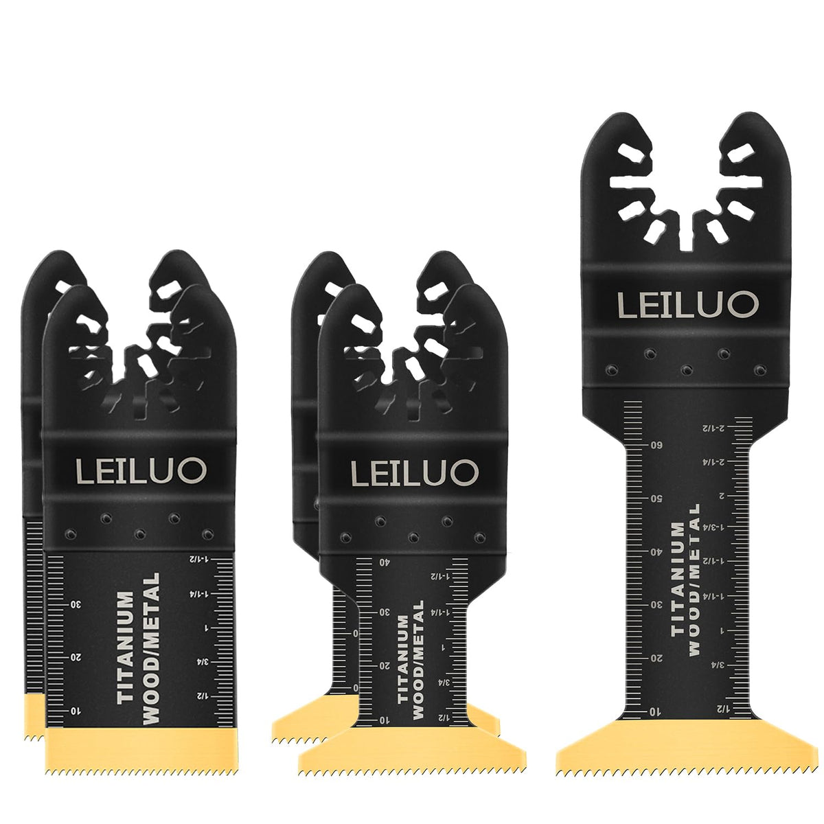 LEILUO 6Pcs Multitool Hook Blade, Multi Tool Hook Knife Blade Set