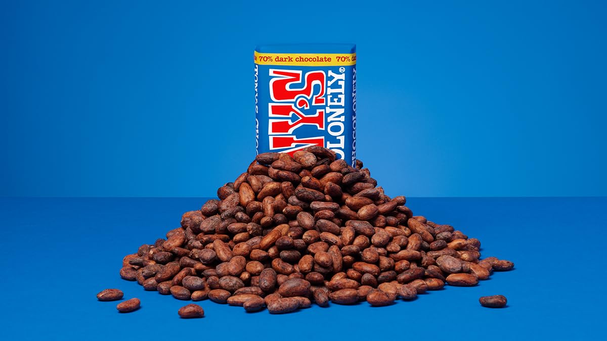 Tony's Chocolonely Milk Chocolate Bar - 180g Belgian Fairtrade Chocolate, Gift, 32% Cocoa, Vegetarian