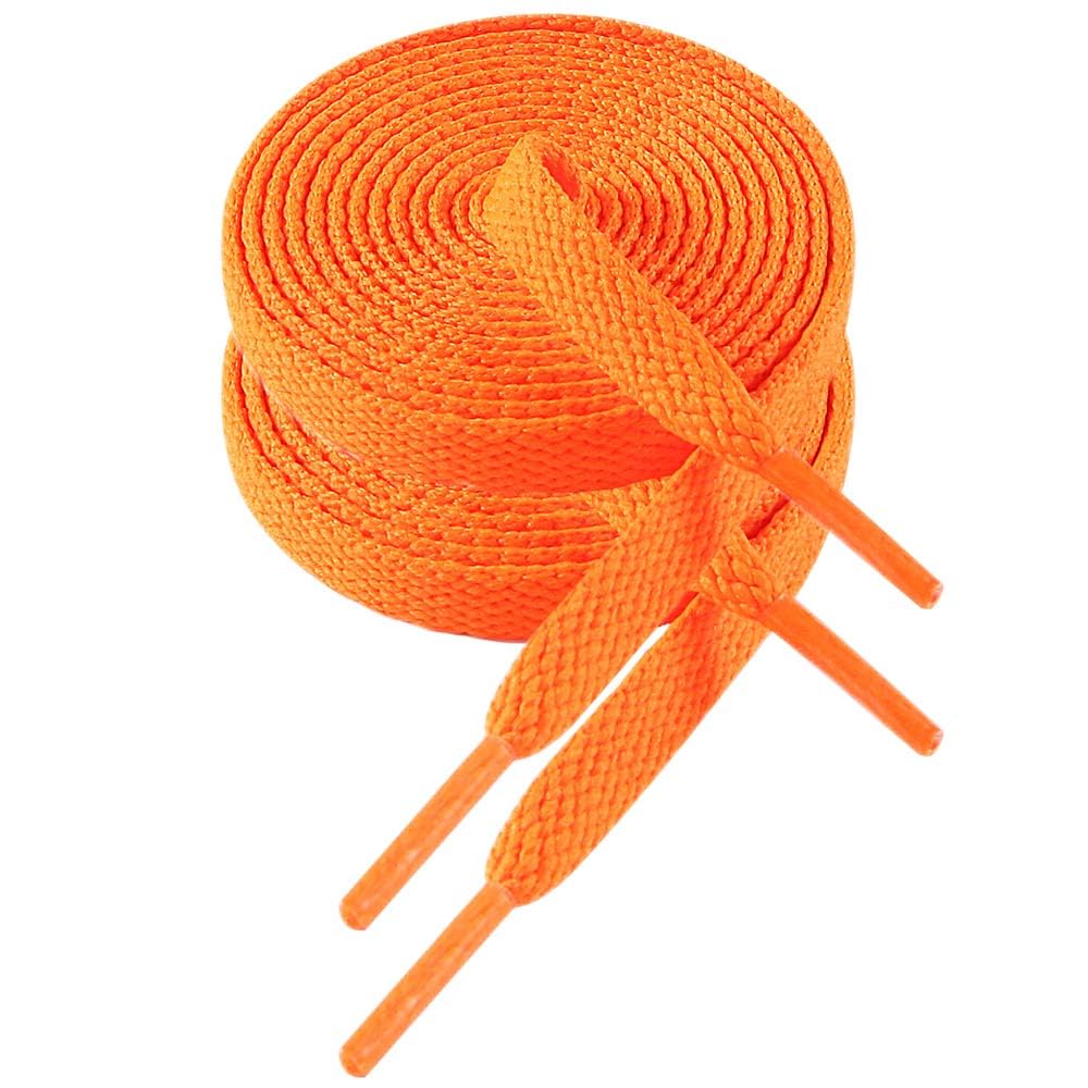 VSUDO 8mm Flat Shoe Laces for Trainers, Trainer Laces, Shoelace for Sneaker