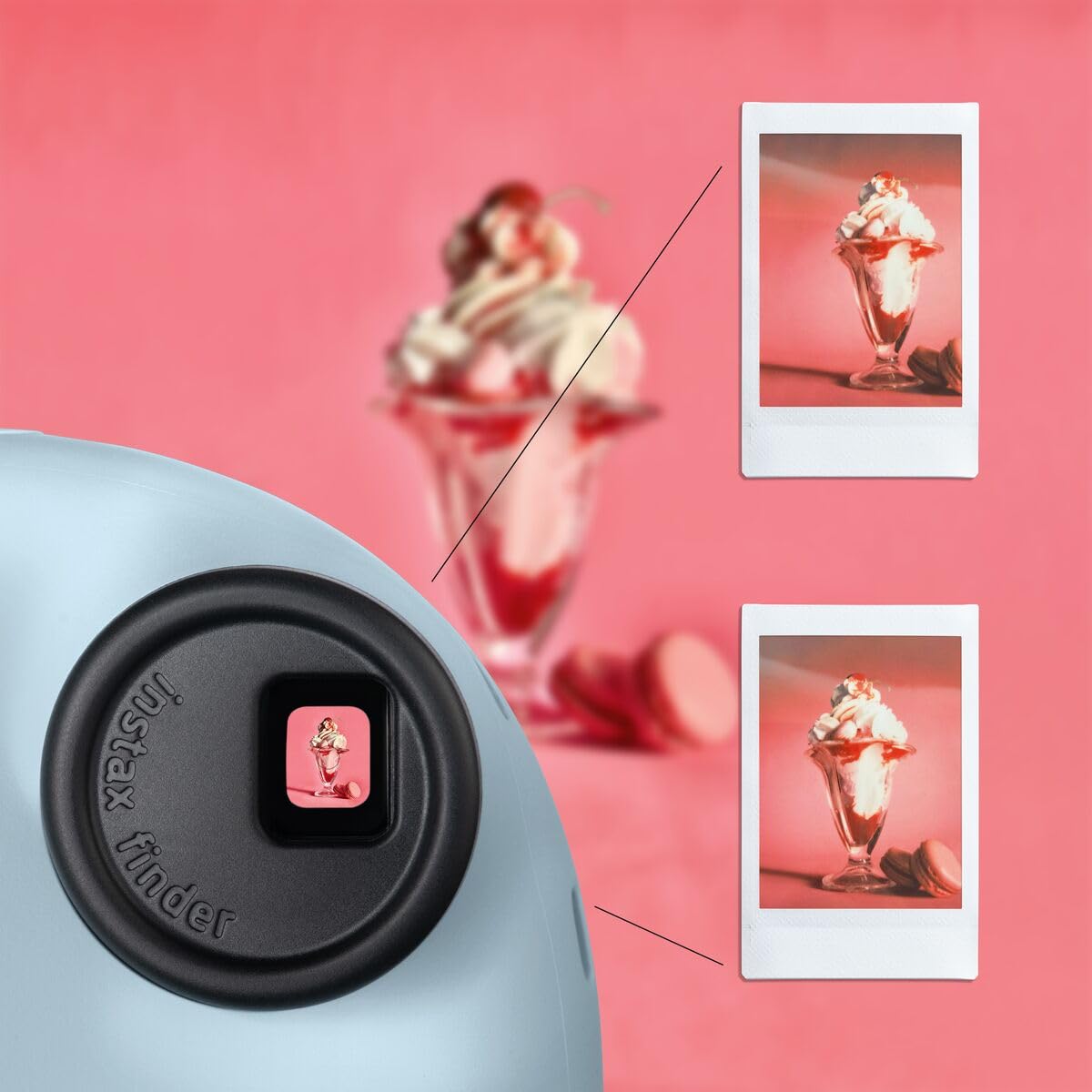 instax mini 12 camera, Clay White