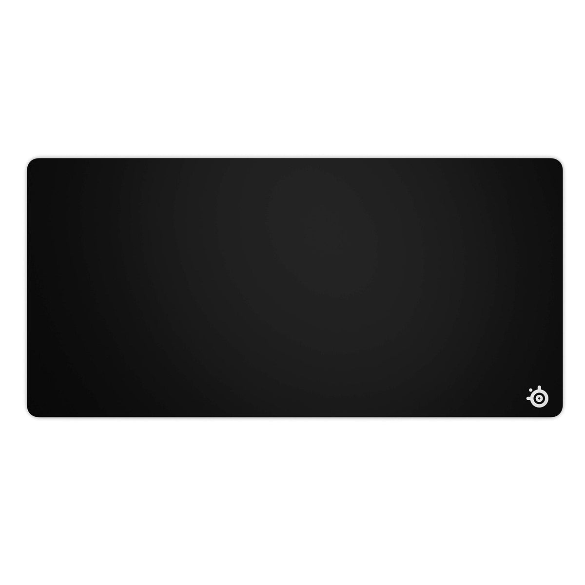 SteelSeries QcK Edge Cloth Gaming Mouse Pad - Never-fray Stitched Edges - Optimized For Gaming Sensors - Size L (450 x 400 x 2mm) - Black