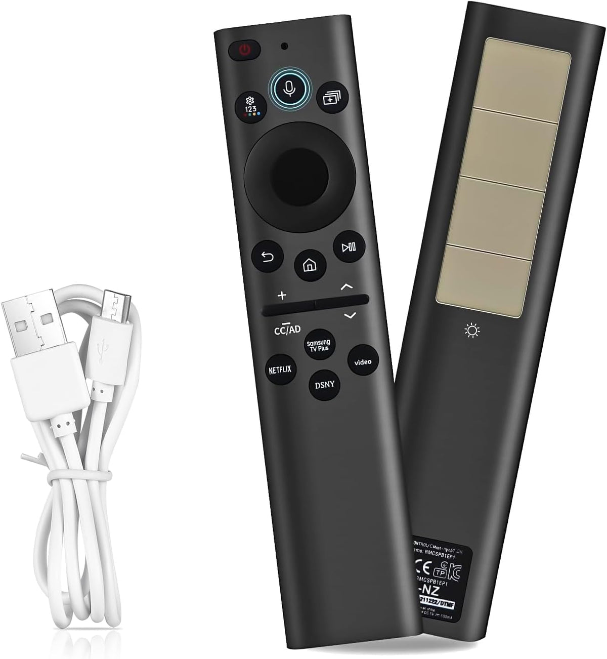 Gvirtue 【Pack of 2】Replacement Remote Control Compatible with Roku Box Model: Roku 1, Roku 2(HD, XD, XS), Roku 3, Roku LT, HD, XD, XDS, Roku N1, Roku Express, Roku Express+