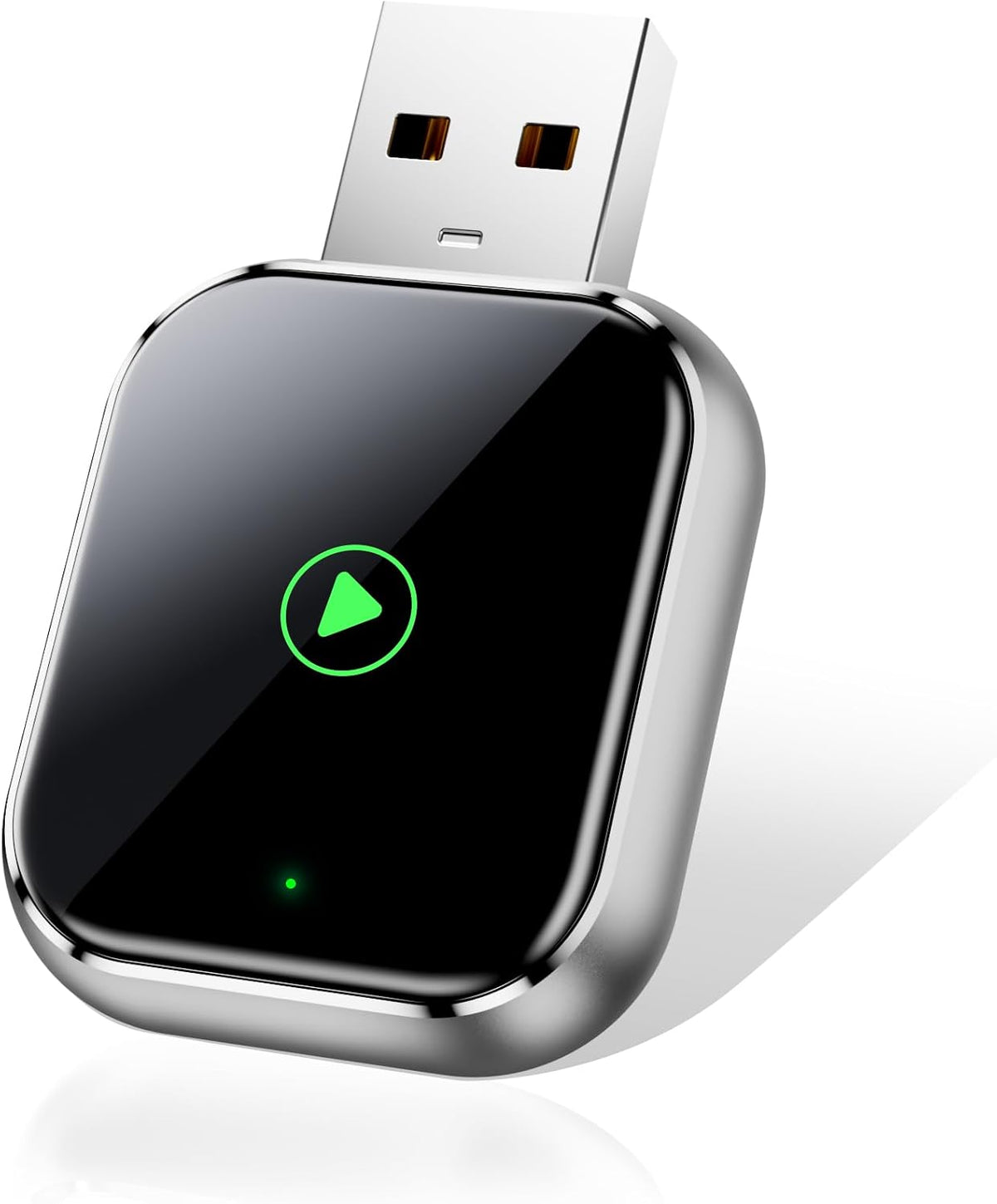 Wireless CarPlay for Apple iPhone - Easy Plug Play CarPlay Dongle Convert Factory Wired CarPlay to Wireless Connection, Car Stereos