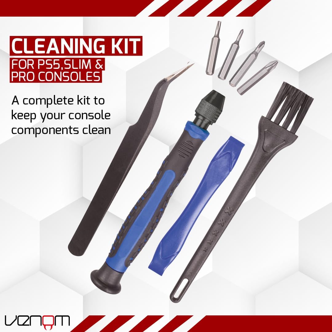 Venom PS5 Pro and Slim Cleaning and Maintenance Screwdriver Tool Kit (PS5)