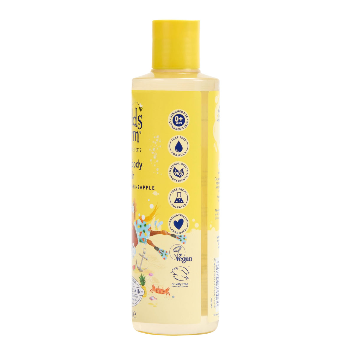 Childs Farm Kids Hair & Body Wash, Sweet Orange | Tear-free, Gently Cleanses | Suitable for Dry, Sensitive Skin, 250ml