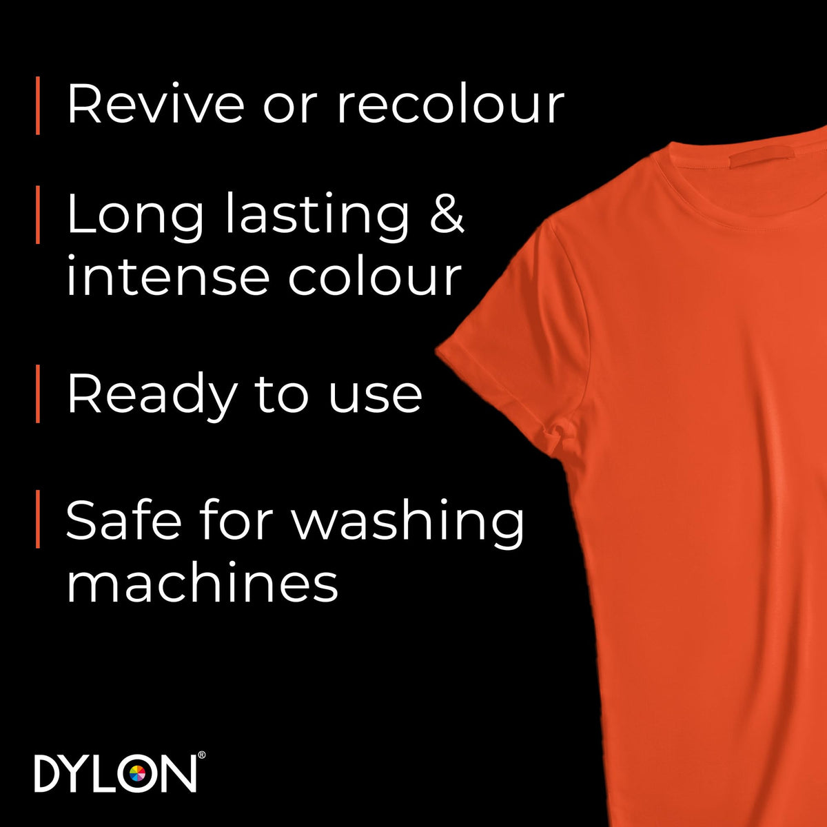 DYLON Washing Machine Fabric Dye Pod, Intense Black, 350g
