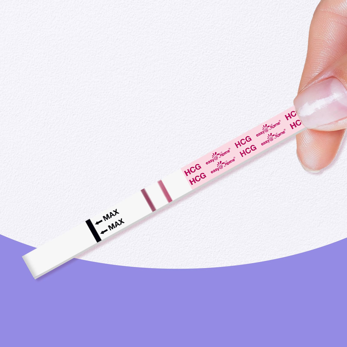 Easy@Home 20 Pregnancy Test Strips for Early Detection, Premom App Support