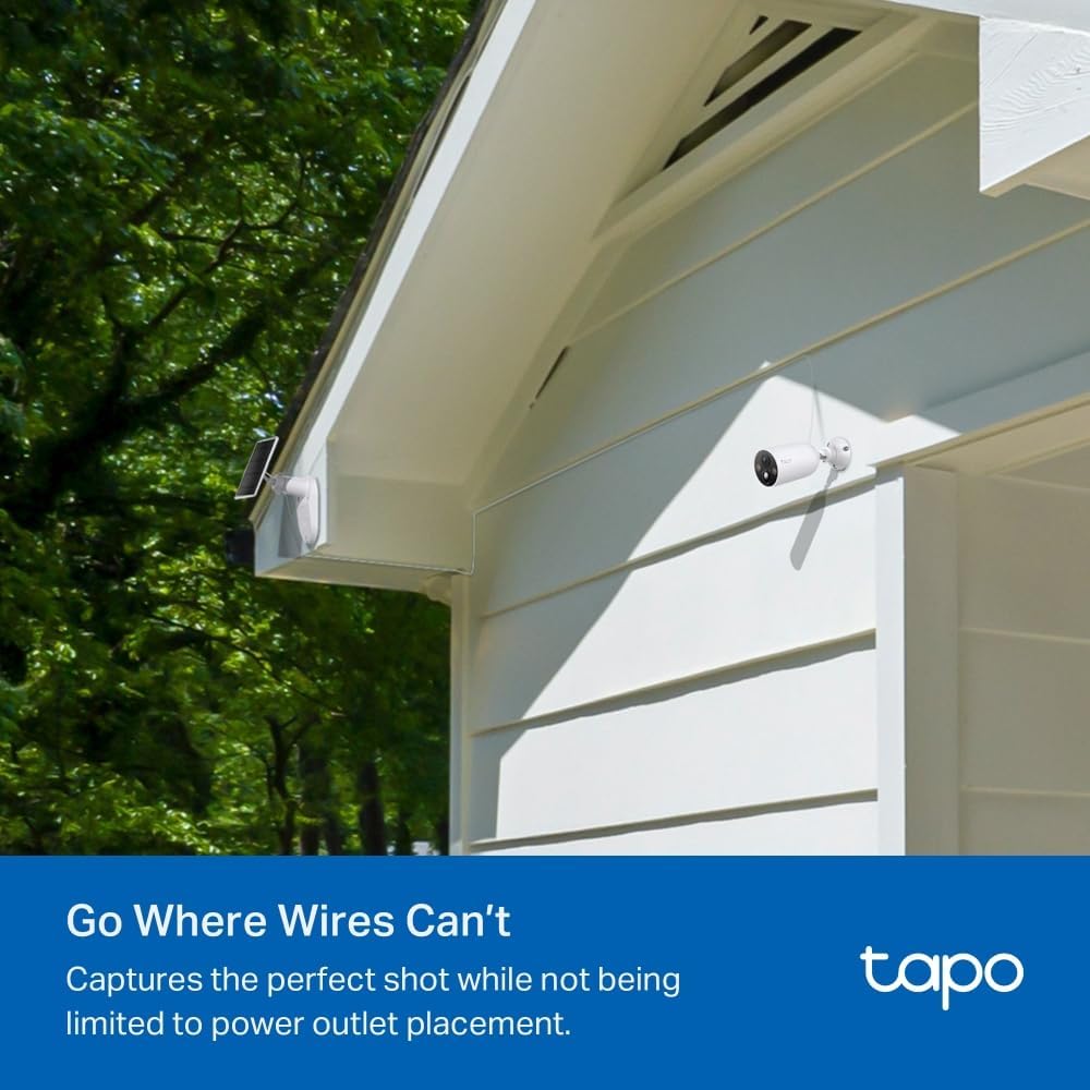 Tapo 2K QHD Wireless Indoor/Outdoor Smart Security Camera