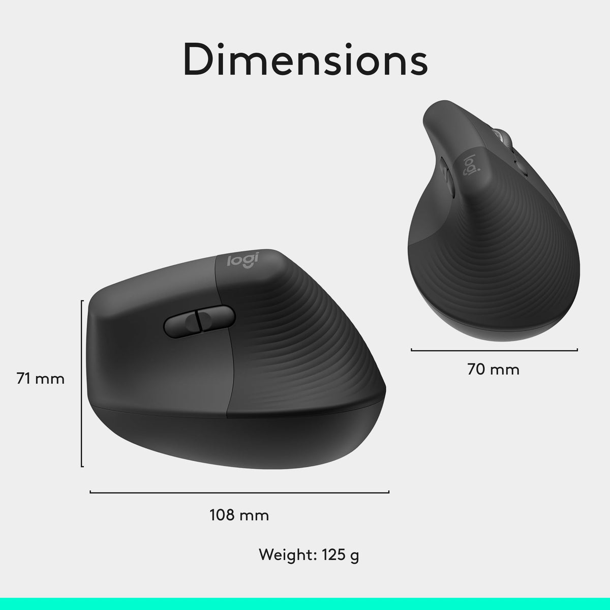 Logitech Wave Keys & Lift Vertical Mouse