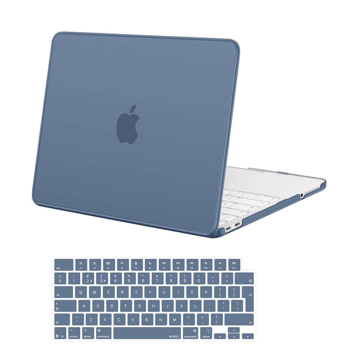 MOSISO Compatible with MacBook Air 13 inch Case M5-M2, Crystal Clear