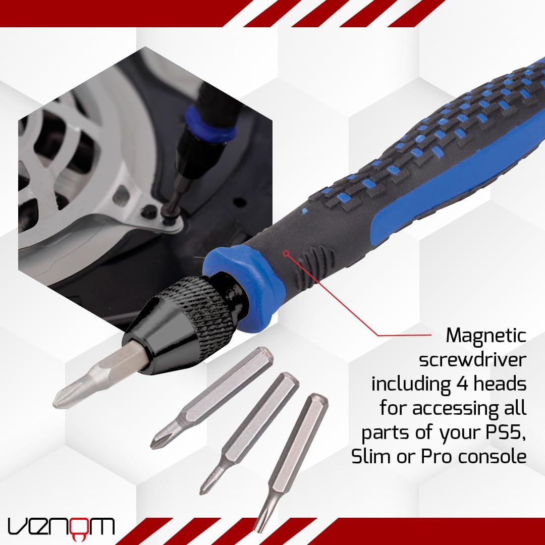 Venom PS5 Pro and Slim Cleaning and Maintenance Screwdriver Tool Kit (PS5)