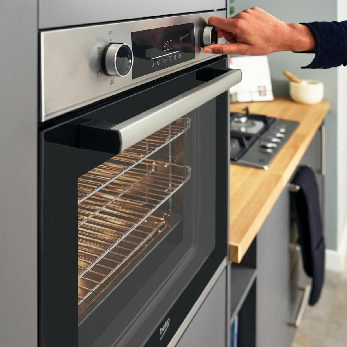 Beko AeroPerfect™ RecycledNet® BBRIF22300X Built In Electric Single Oven - Stainless Steel - A Rated
