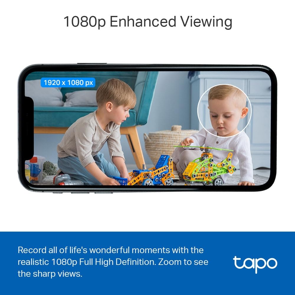 Tapo C110 2K 3MP Indoor Security Camera Pet Camera Dog Camera