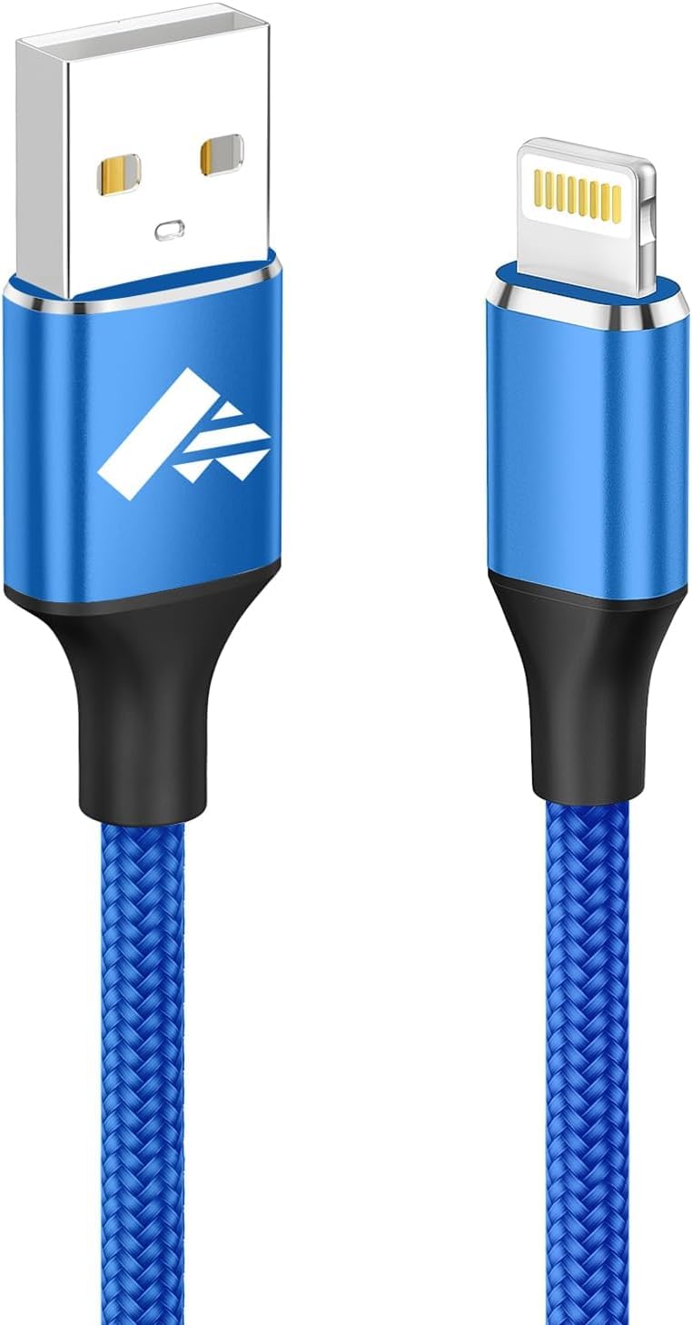 Aioneus iPhone Charger Cable 2M MFi Certified Lightning Cable Fast Charging
