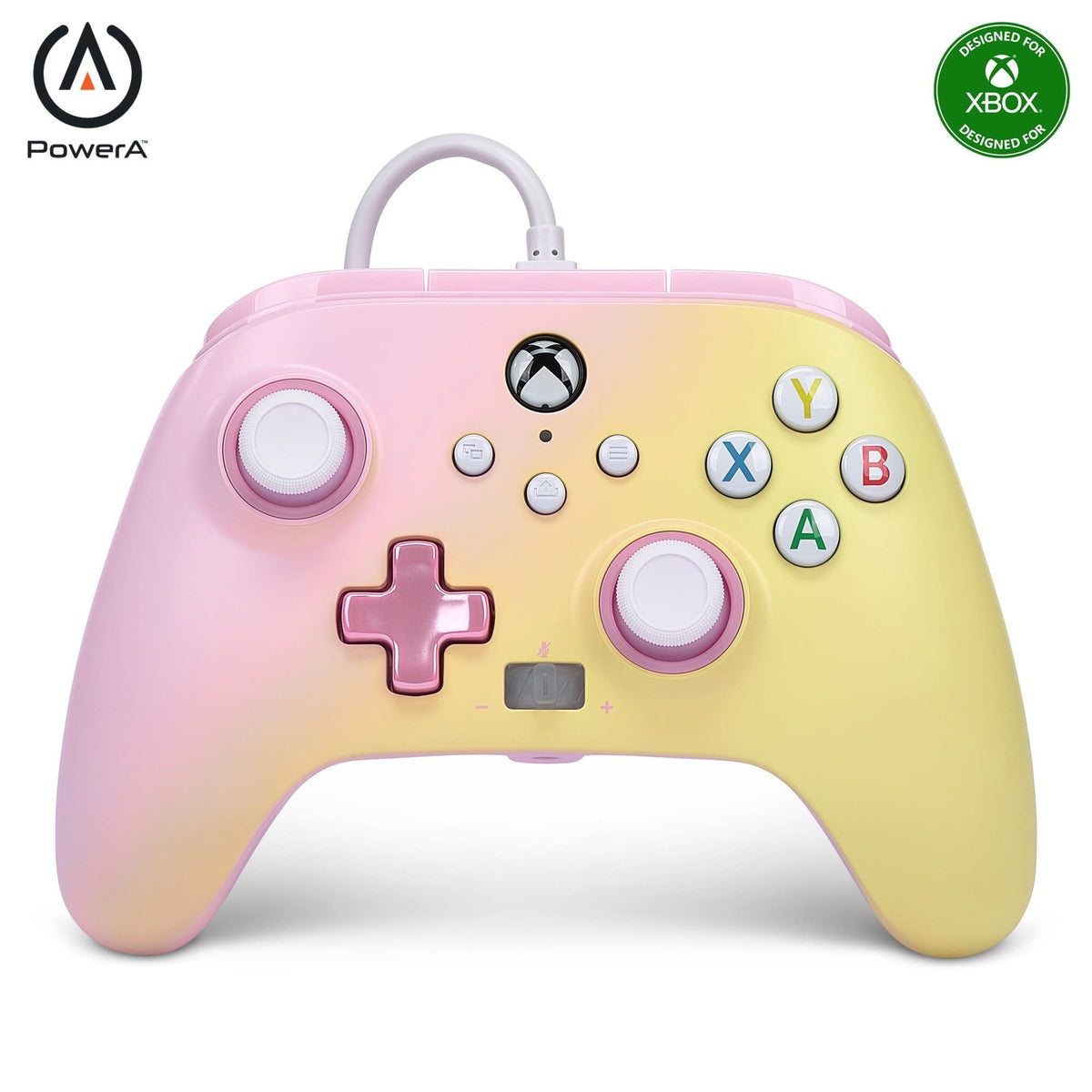 PowerA Enhanced Wired Controller for Xbox Series X|S, Wired Video Game Controller, Gamepad for Xbox X and S, Officially Licenced by Xbox, 2 Years Manufacturer Warranty - Purple Hex