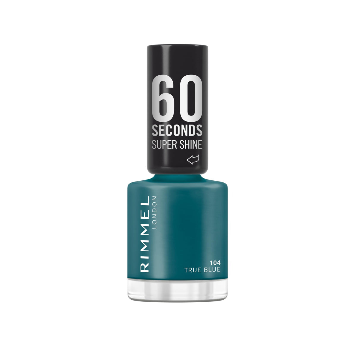 Rimmel 60 Seconds Super Shine Nail Polish, 740 Clear, Quick-Dry Nail Polish, Ultra-Shiny Finish, Easy to Apply, Vibrant Colour, Long-Wearing, Improved Formula, Vegan, 8ml