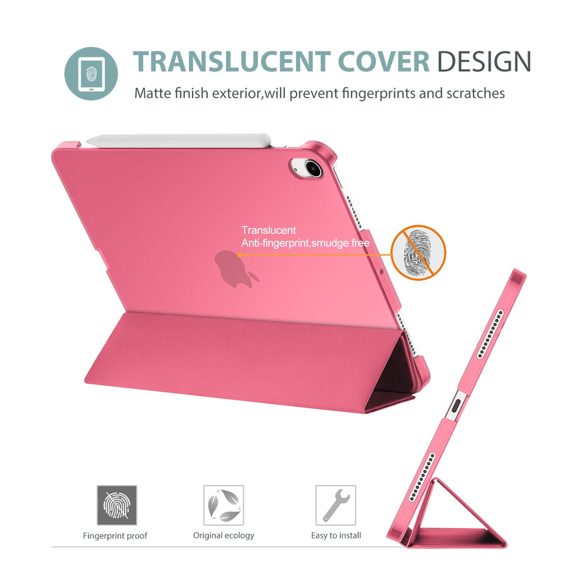 ProCase for iPad Air 11-inch Case M4/M3/M2, Air 5th/4th Gen 10.9,Navy