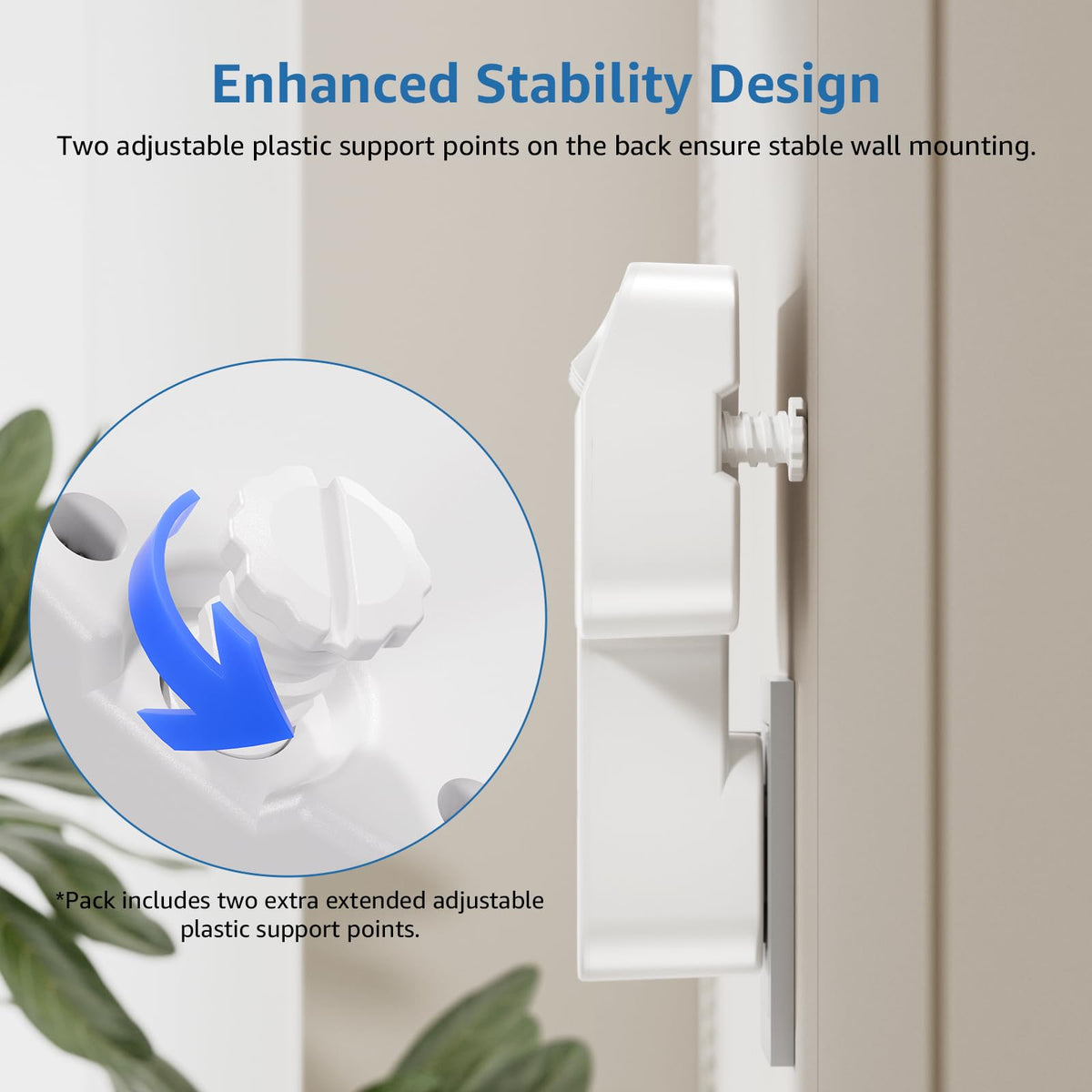 Plug Extension Socket, 4 Way Plug Adapter with 180 Degree Rotating UK Plug, 13A Fused Multi Plug Adaptor with 4 Independent Switches, Wall Socket Extension for Home Office Kitchen