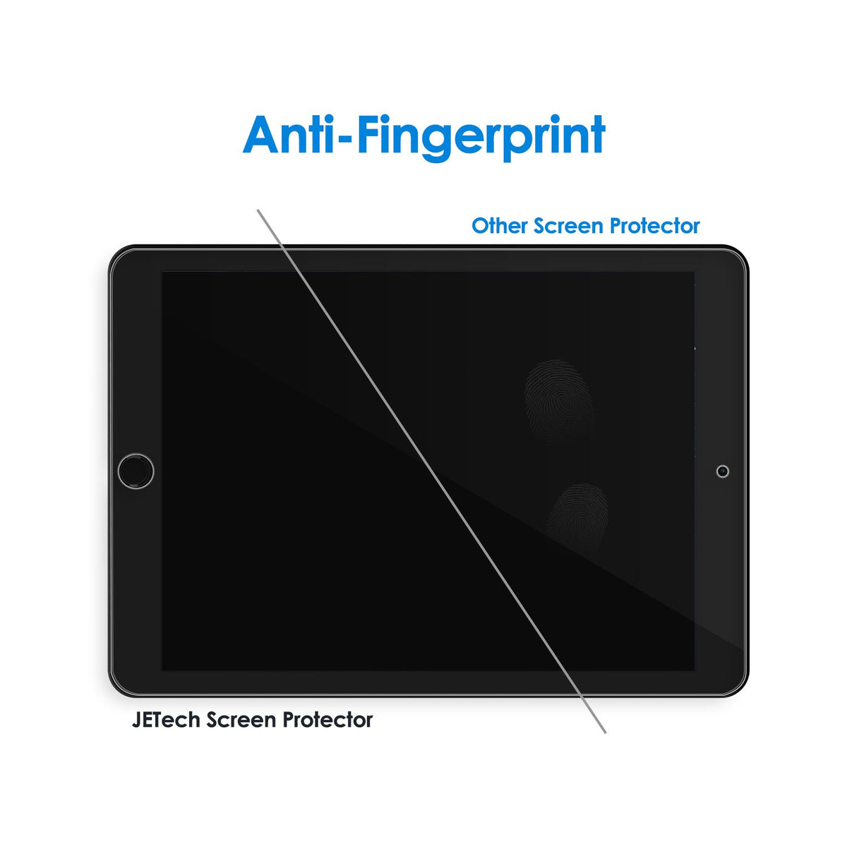 JETech Screen Protector for iPad (A16) 11th/10th Gen, 2-Pack