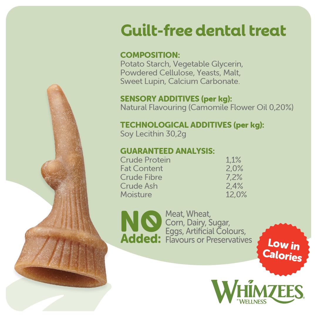 WHIMZEES Rice Bone M/L, 9 Pieces – Size M/L