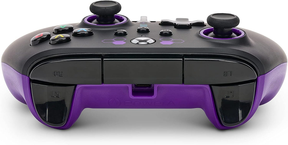 PowerA Enhanced Wired Controller for Xbox Series X|S, Wired Video Game Controller, Gamepad for Xbox X and S, Officially Licenced by Xbox, 2 Years Manufacturer Warranty - Purple Hex