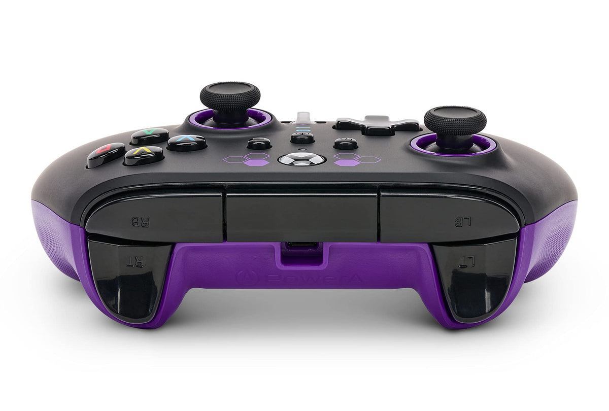 PowerA Enhanced Wired Controller for Xbox Series X|S, Wired Video Game Controller, Gamepad for Xbox X and S, Officially Licenced by Xbox, 2 Years Manufacturer Warranty - Purple Hex