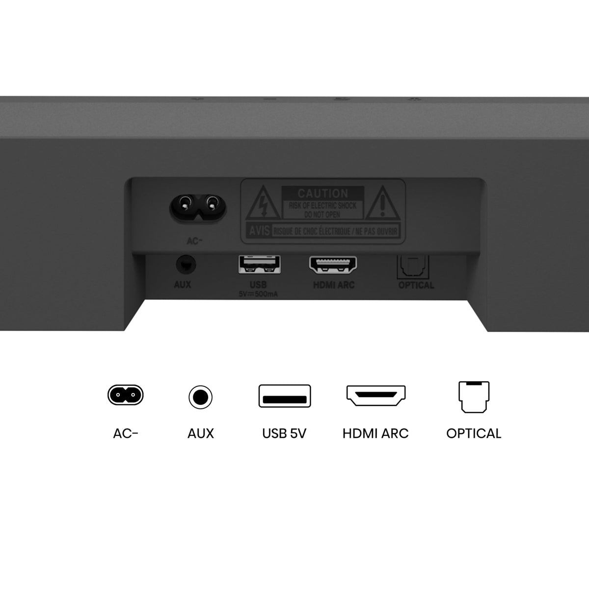 Hisense HS2000 2.1 CH All-In-One Soundbar for TV