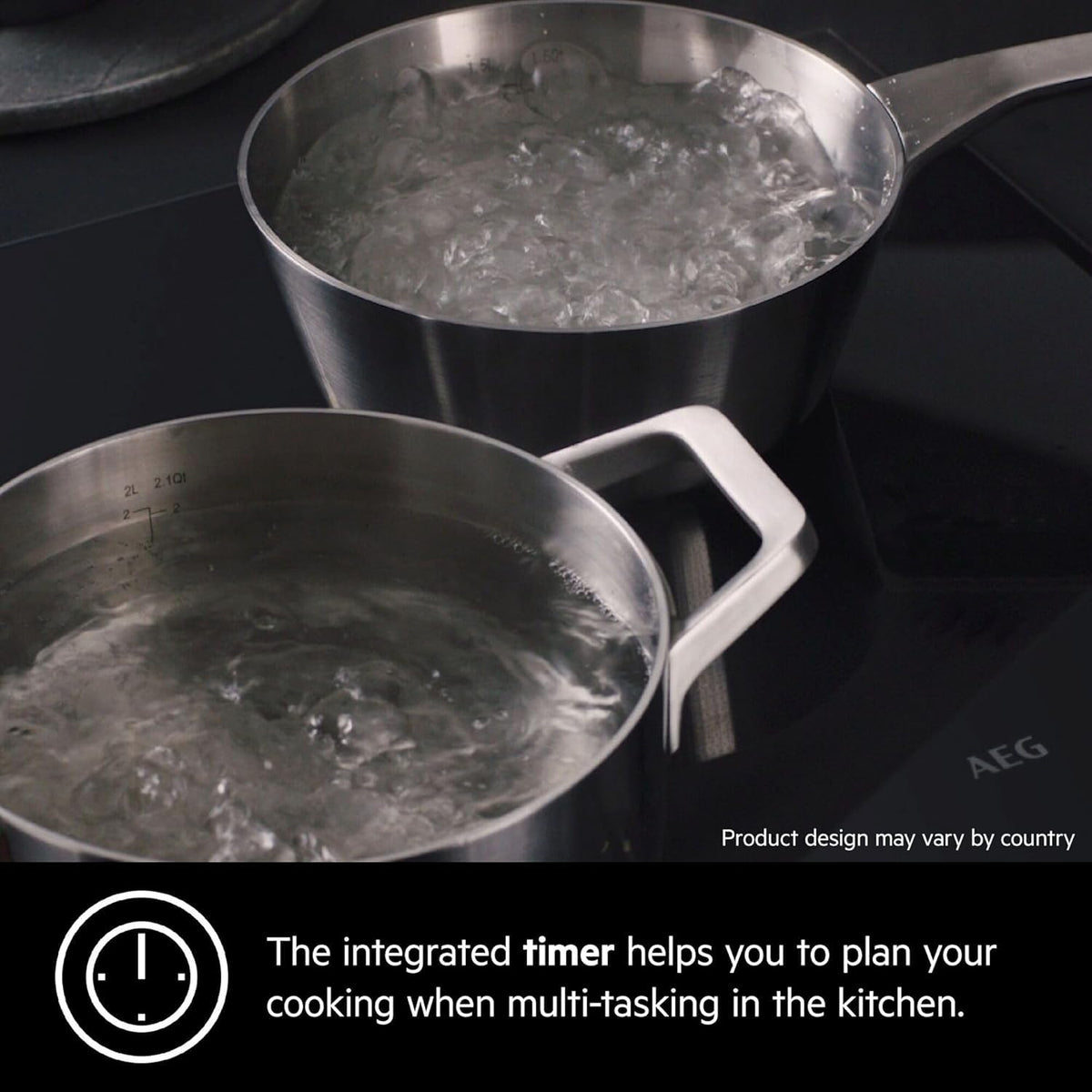 AEG Induction Hob IKB64401FB, 59 cm, 4 Zones