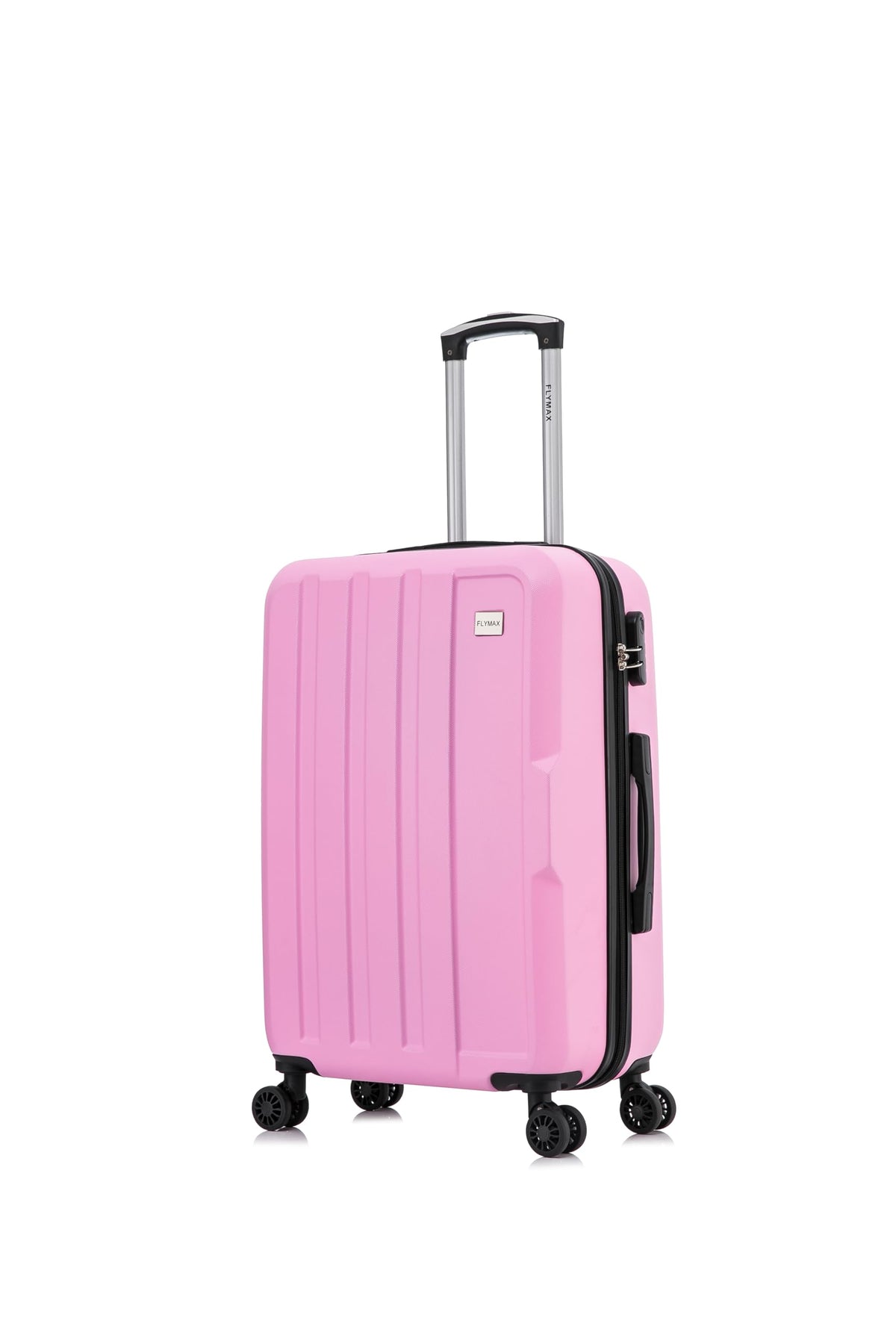 FLYMAX 29" Large Suitcase 4 Wheel Lightweight Luggage Hard Shell Travel Case Hold Check in Fits 23kg - 27kg + 3 Digit Lock Suitcase Large + Telescopic Handle 103 Litre Capacity