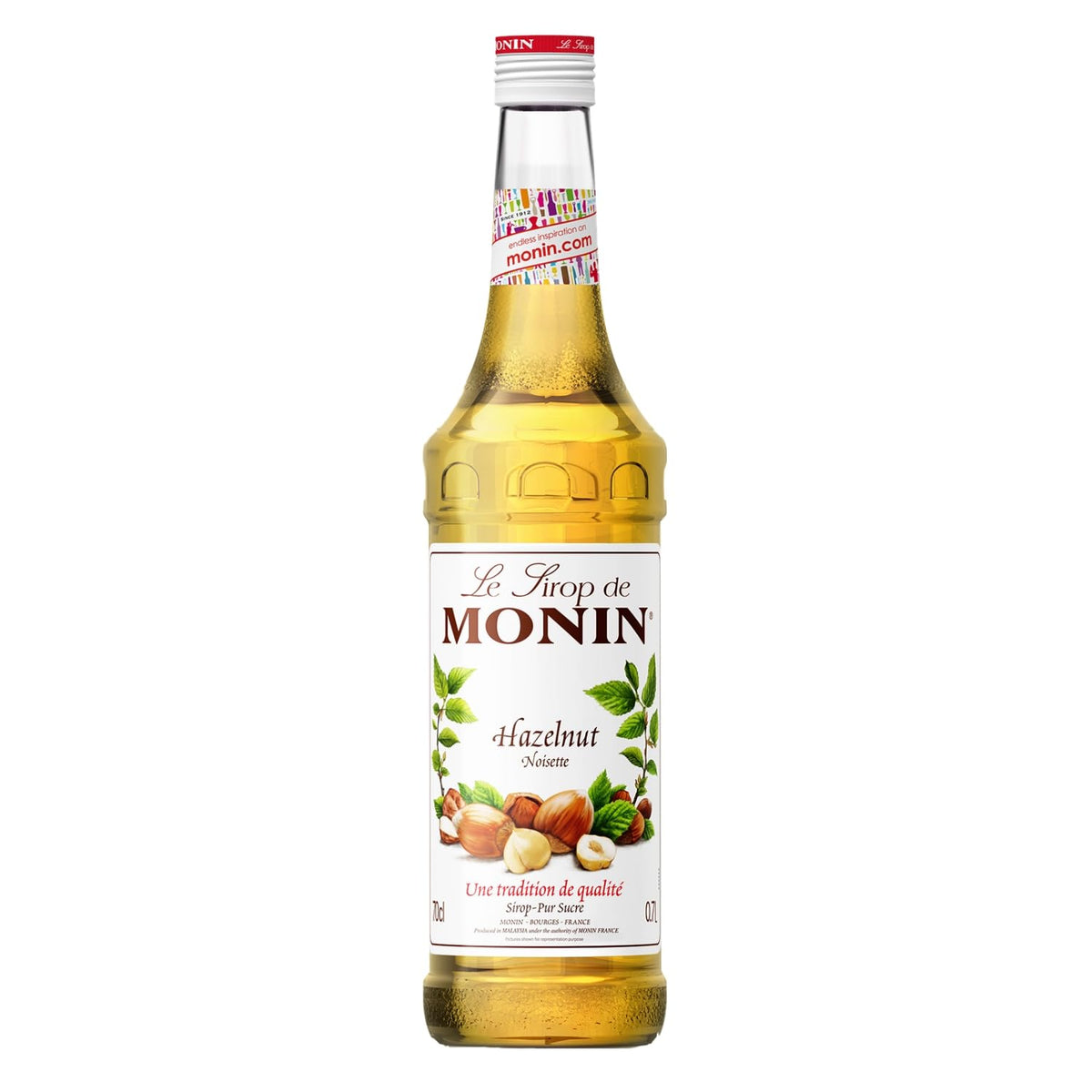 MONIN Premium Pistachio Syrup 700ml, for Coffee and Cocktails, Vegan