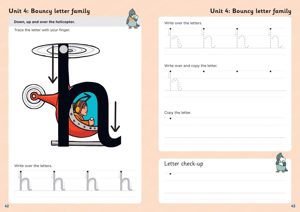 Workbook 2: Lower-case letters (Little Wandle Handwriting)