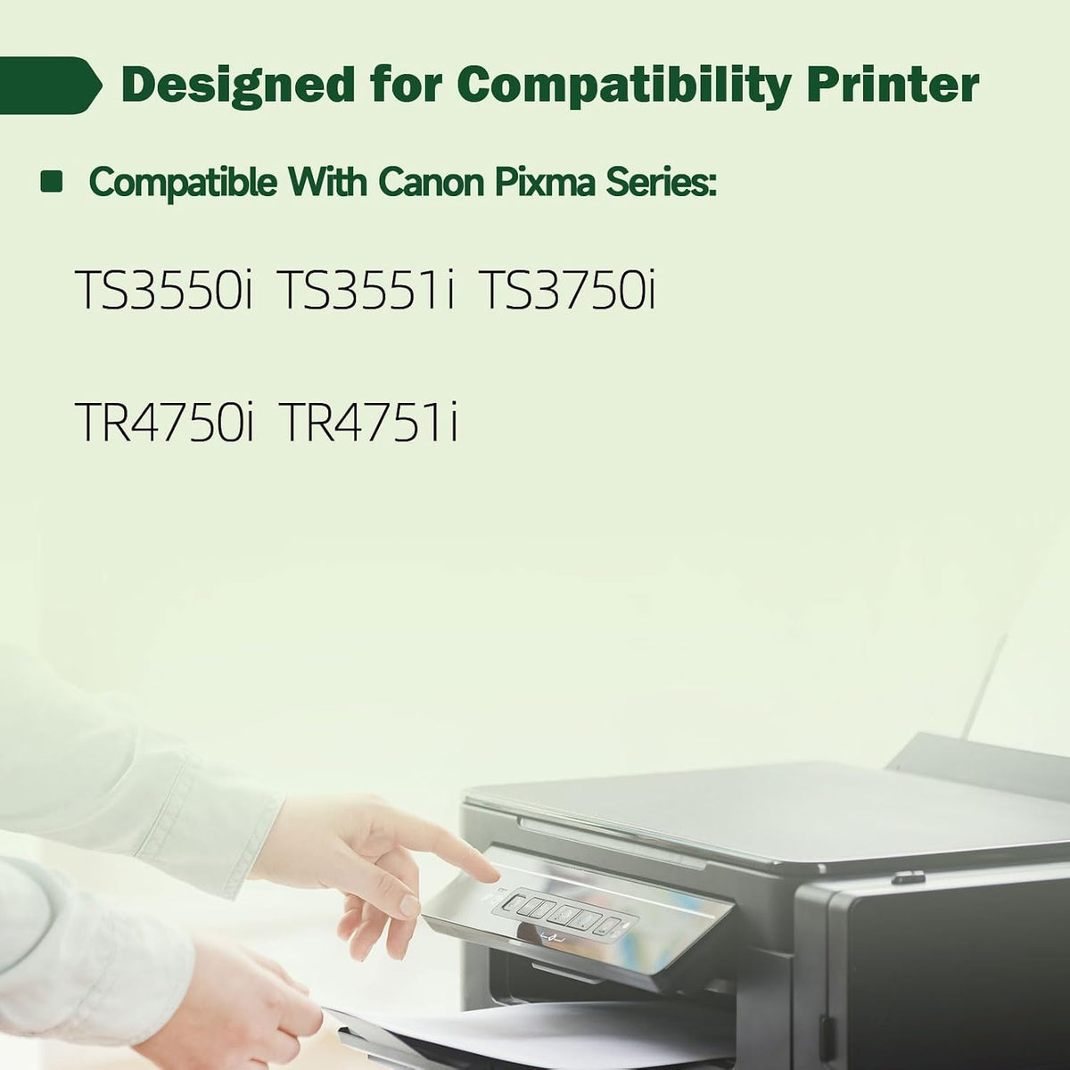 575 576 Ink Cartridges, PG-575 XL CL-576 XL Replacement for Canon 575 576 Ink Cartridges Original for PIXMA TS3550i TS3750i TS3551i TS3751i TR4750i TR4751i TR4755i TR4756i