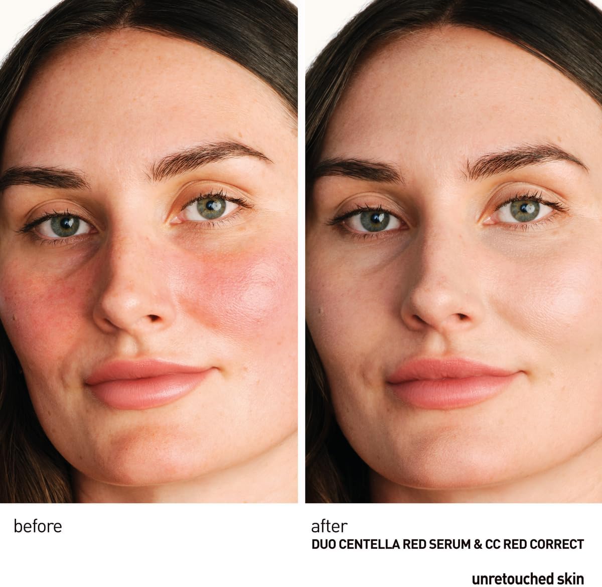 Erborian - CC Red Correct - Anti Redness Tinted Face Cream with Centella Asiatica Panthenol and Bisabolol - Green Neutralizing Shade with SPF 30 - Light Coverage - Korean Cosmetic