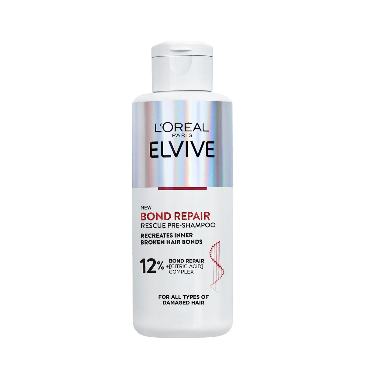 L'Oréal Paris Elvive Bond Repair Sulphate-Free Shampoo, Damaged Hair, 200ml